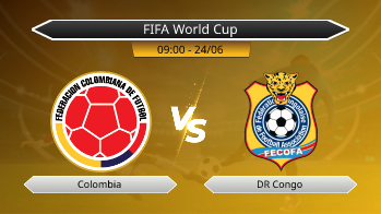 FIFA World Cup - Colombia vs DR Congo