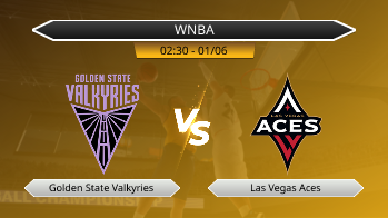 WNBA Golden State Valkyries VS Las Vegas Aces